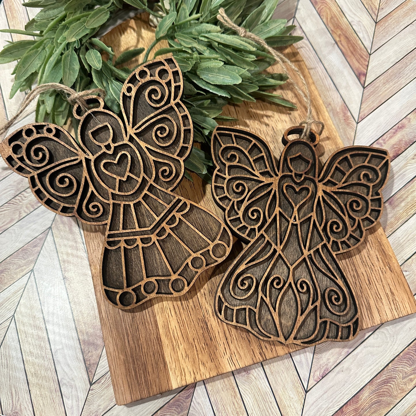 Large wooden Angels