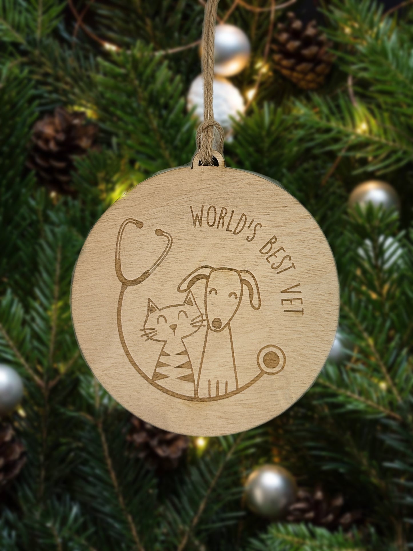 World’s Best Veterinarian Ornament