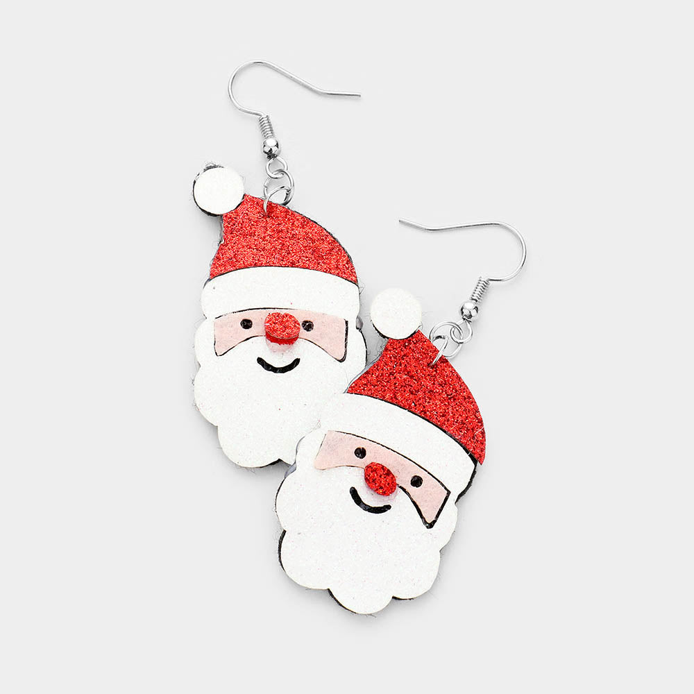 Santa Earrings