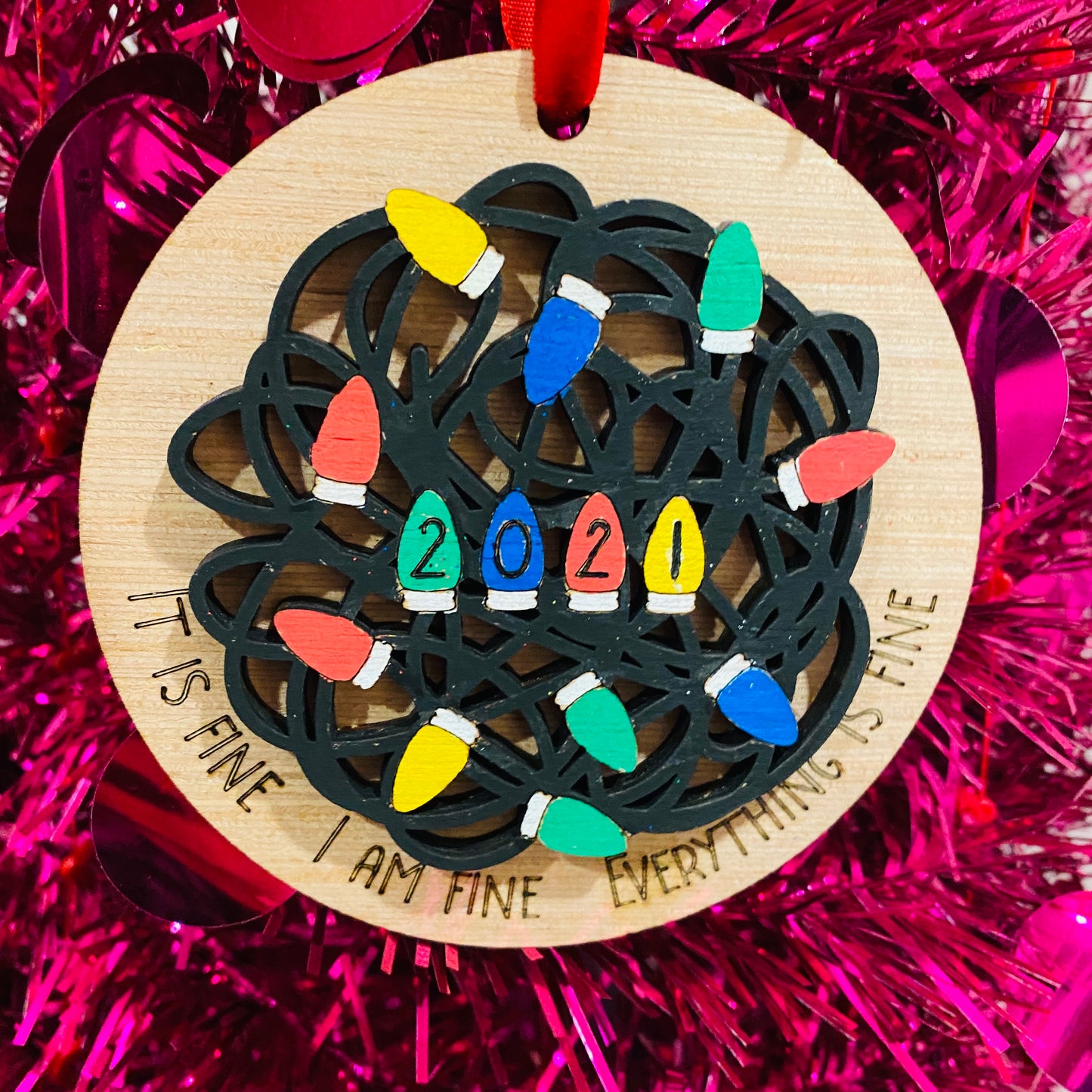 Everything Is Fine Ornament