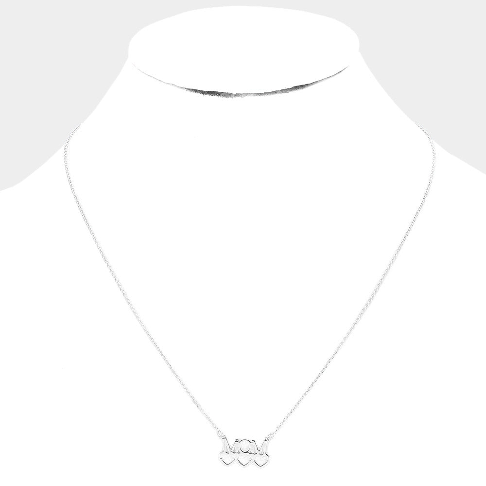 Mom Heart Necklace