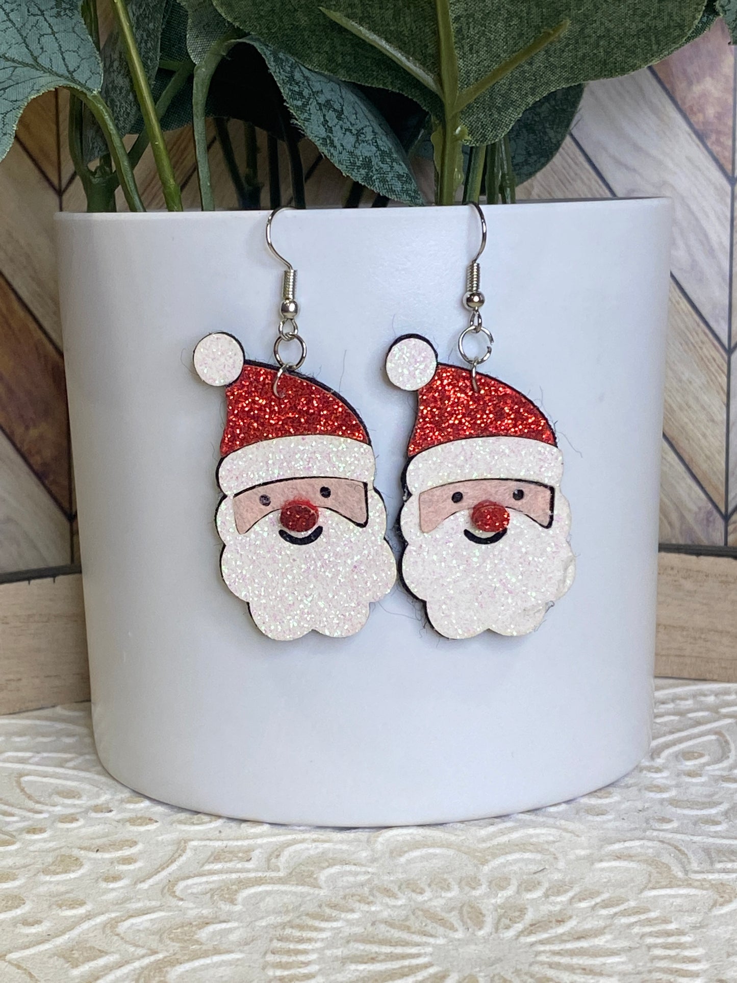 Santa Earrings