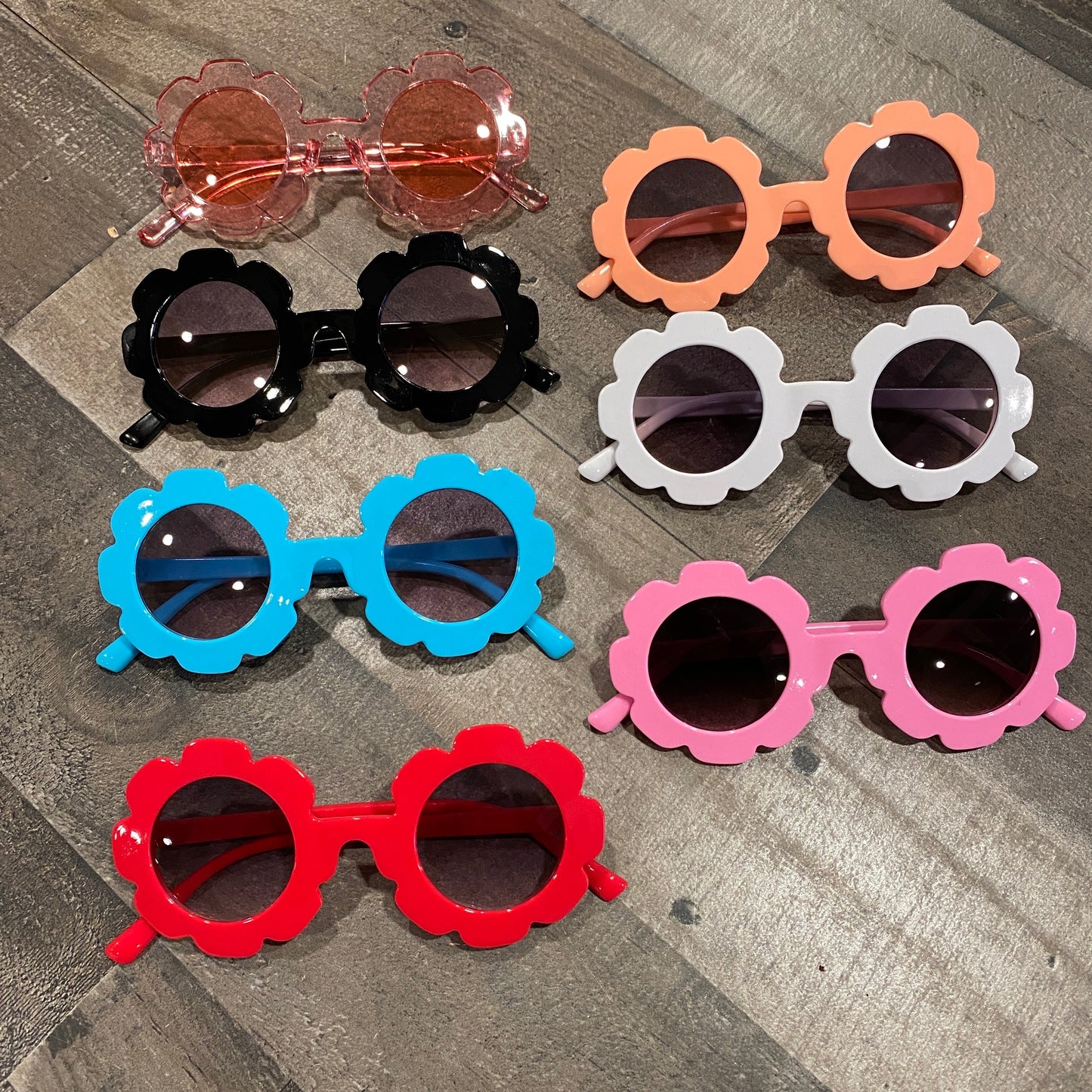 Personalized Kids Flower Sunglasses