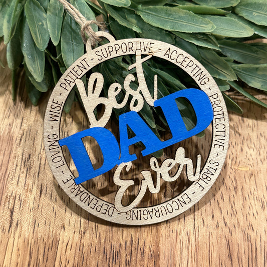 Best Dad Ornament