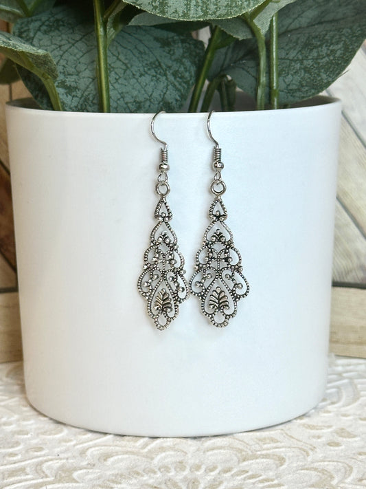 Vintage Filigree Earrings