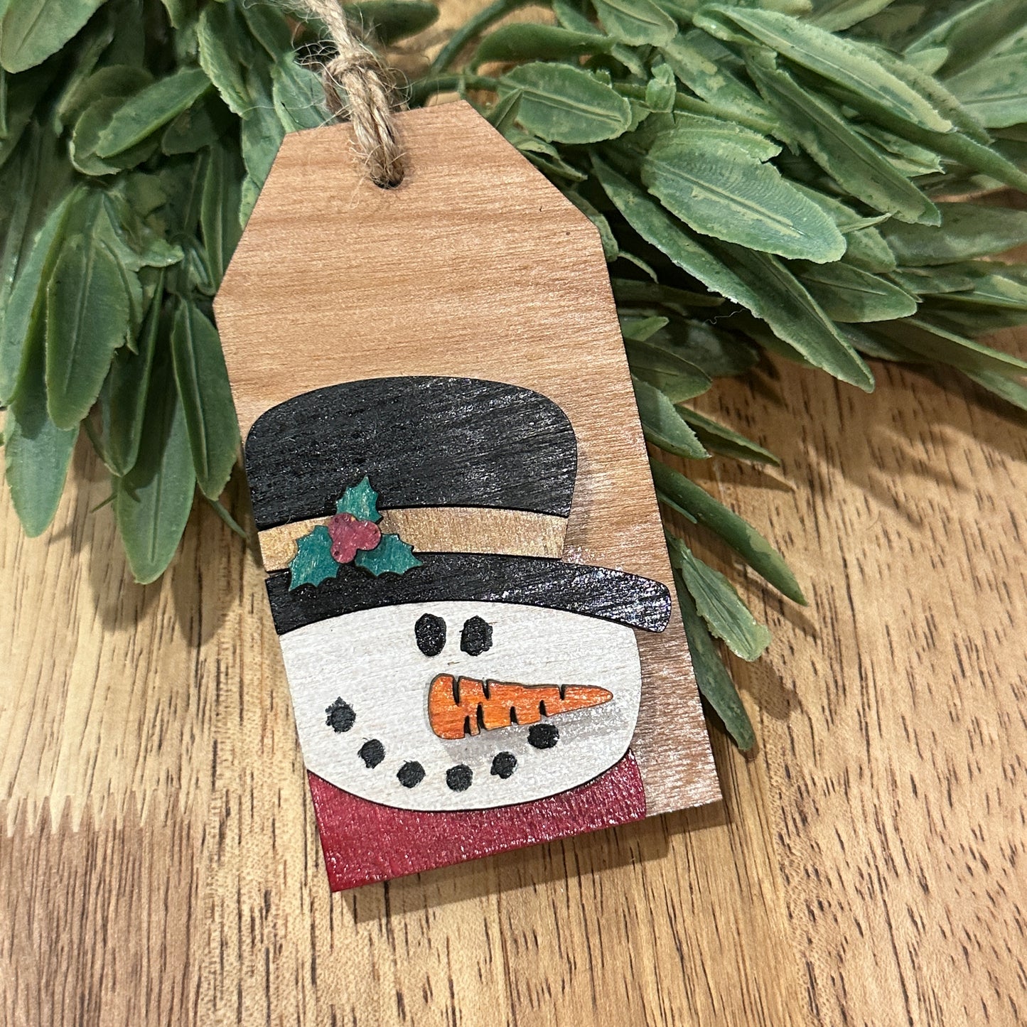 Christmas Gift Tag Ornament