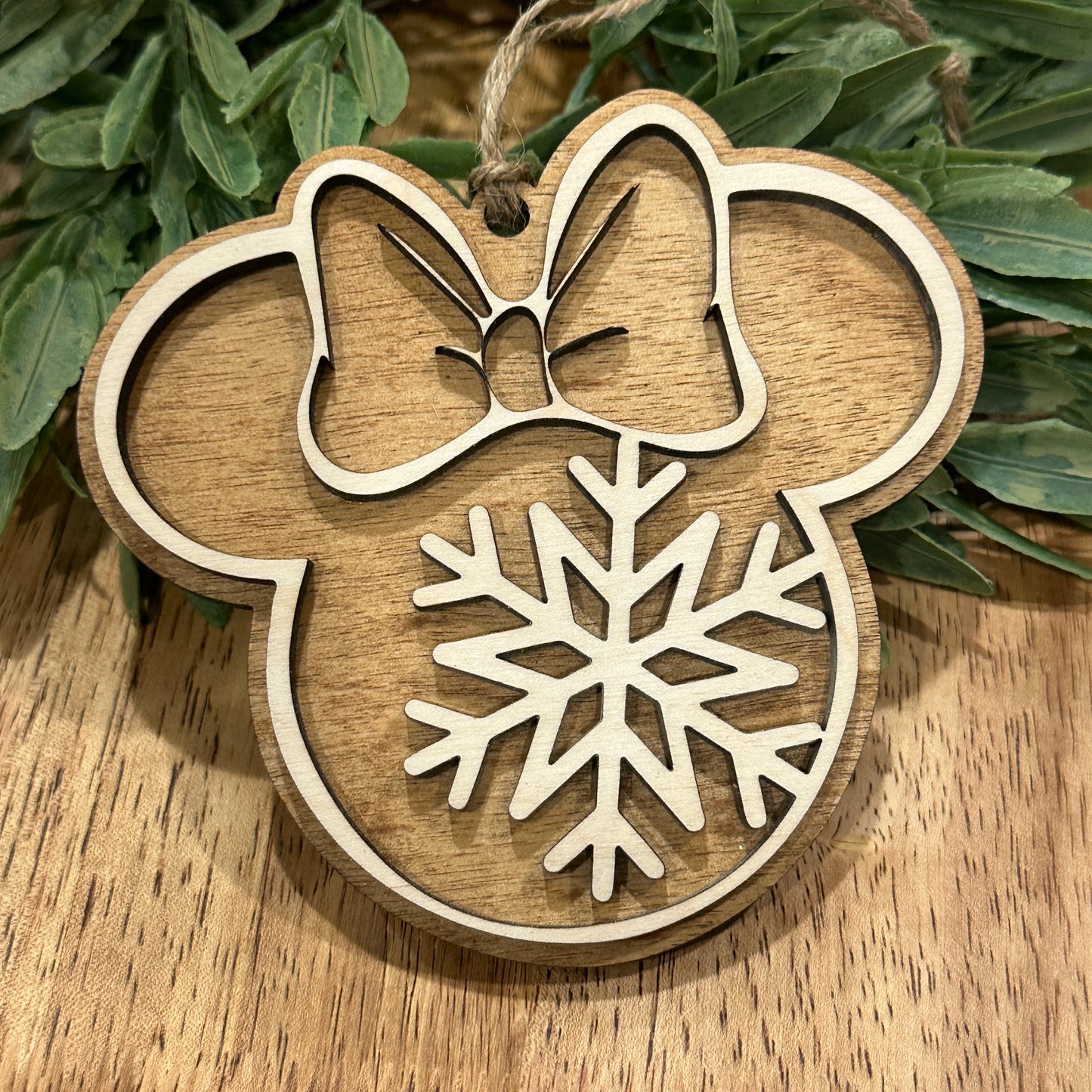 Minnie Snowflake Ornament