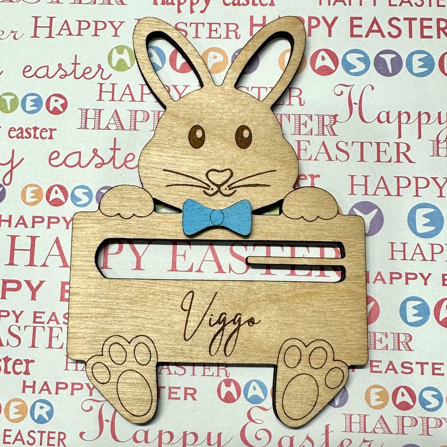 Personalized Easter Money Holder