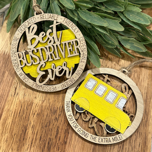 Best Bus Driver Ornament