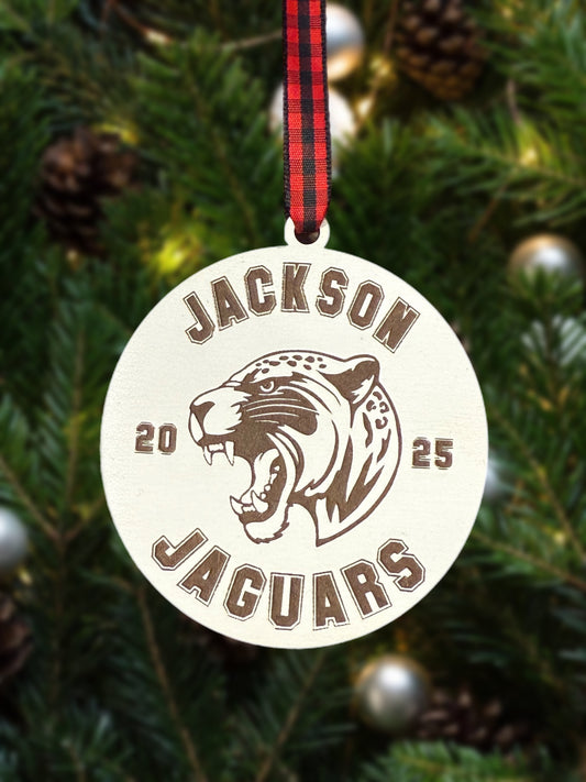 Custom Jackson Jaguars 2025 Ornament