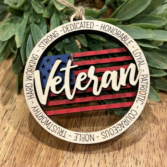 Veteran Ornament