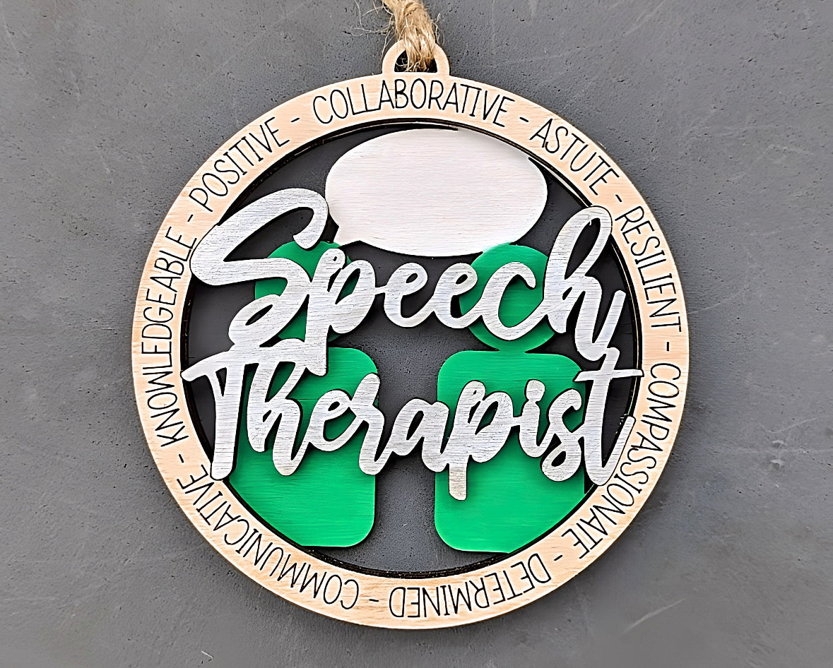 Speech Therapist Ornament