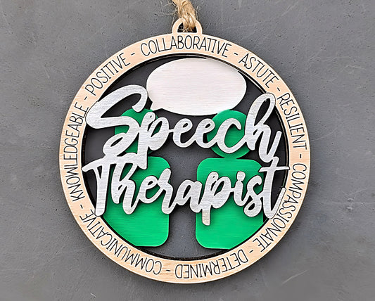 Speech Therapist Ornament