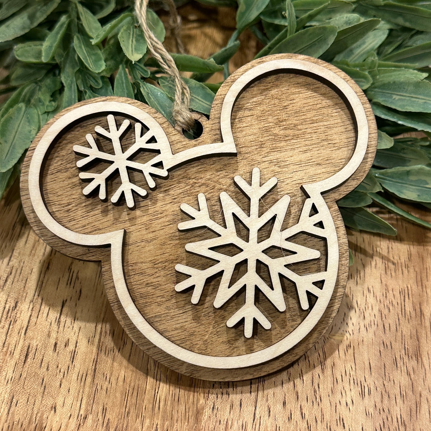 Mickey Snowflake Ornament