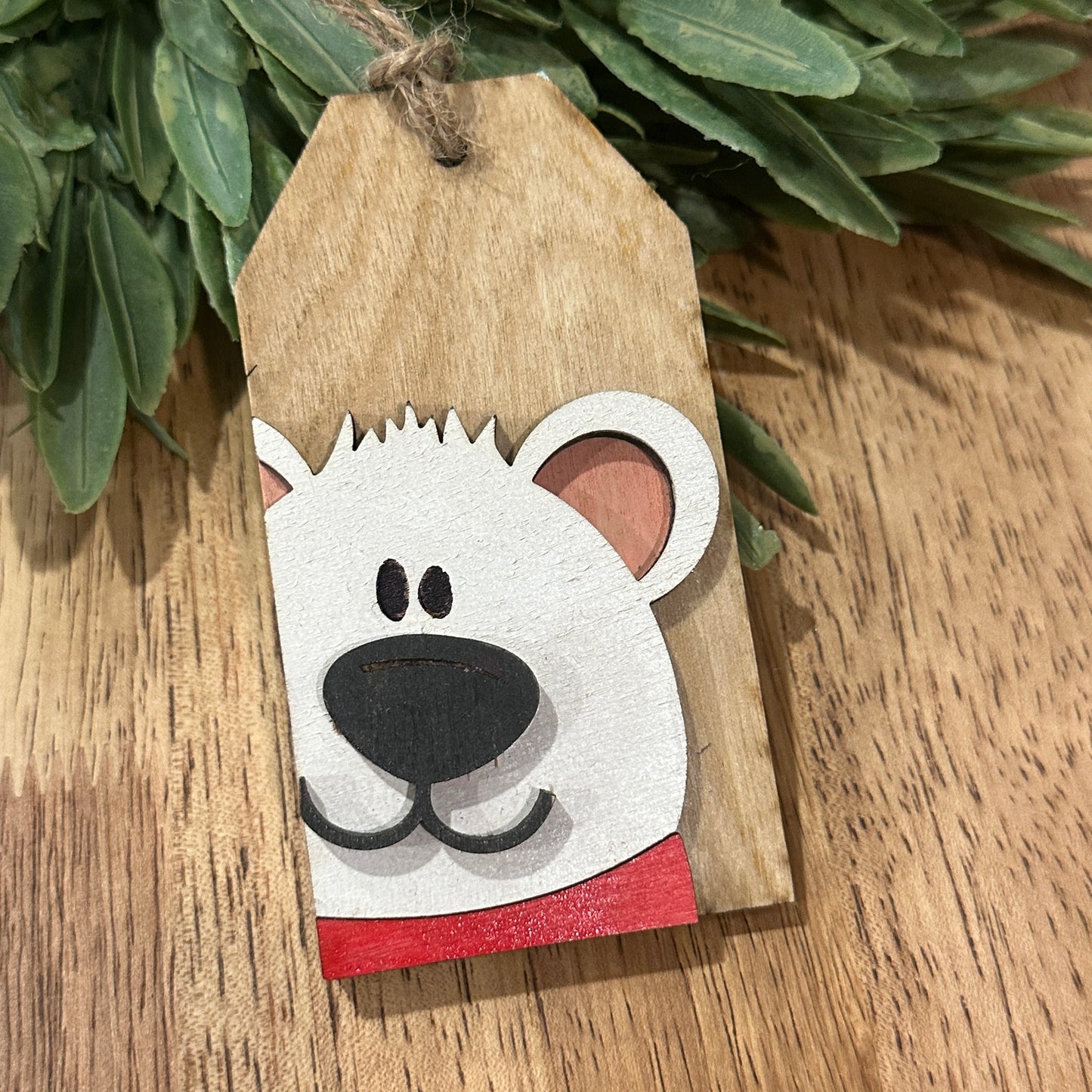 Christmas Gift Tag Ornament