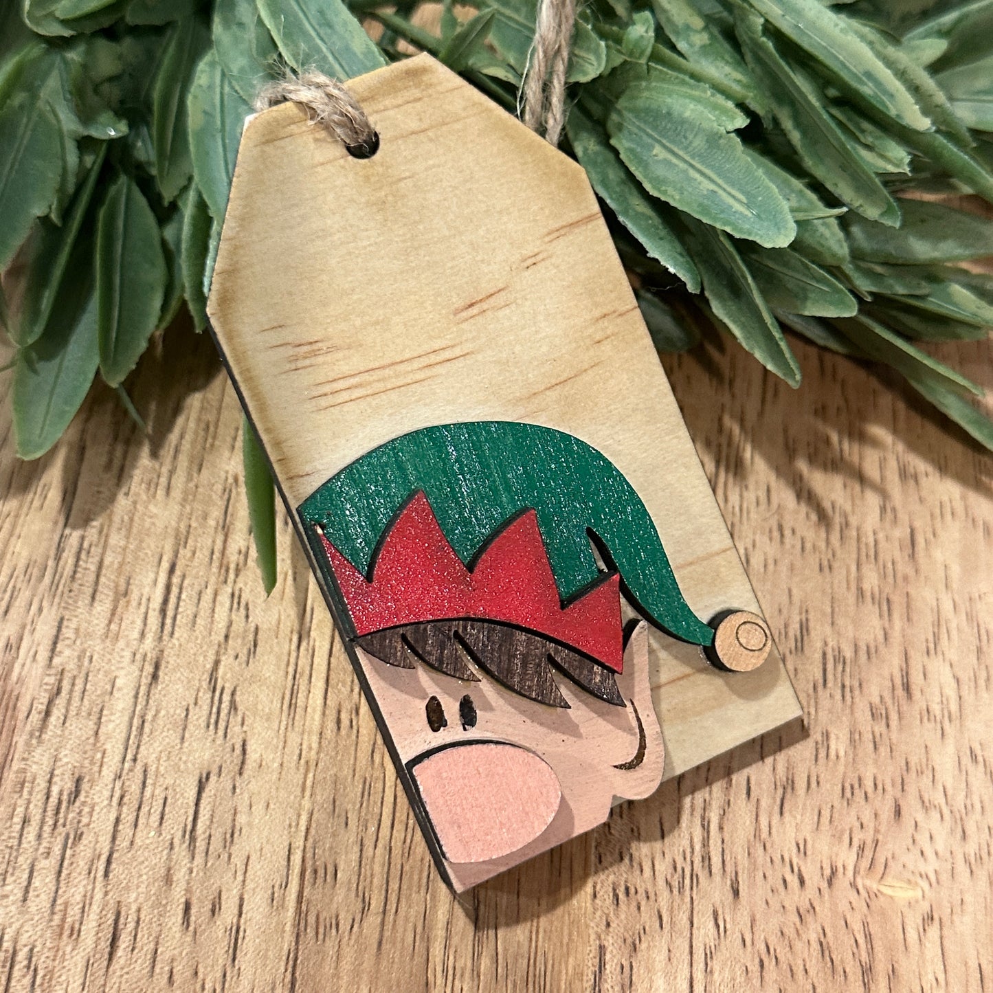 Christmas Gift Tag Ornament