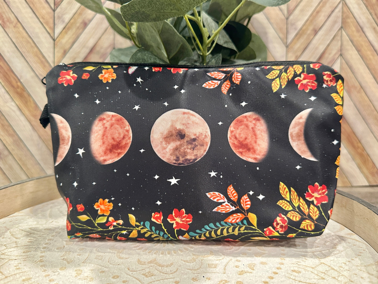 Black Moon Phase Pouch