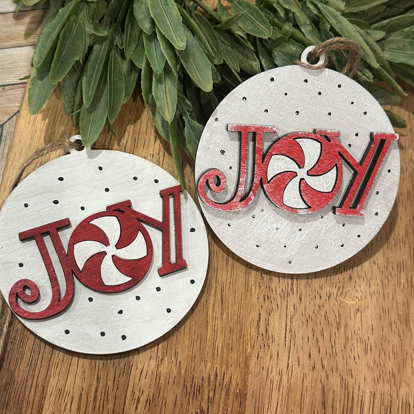 Handpainted Christmas Ornaments