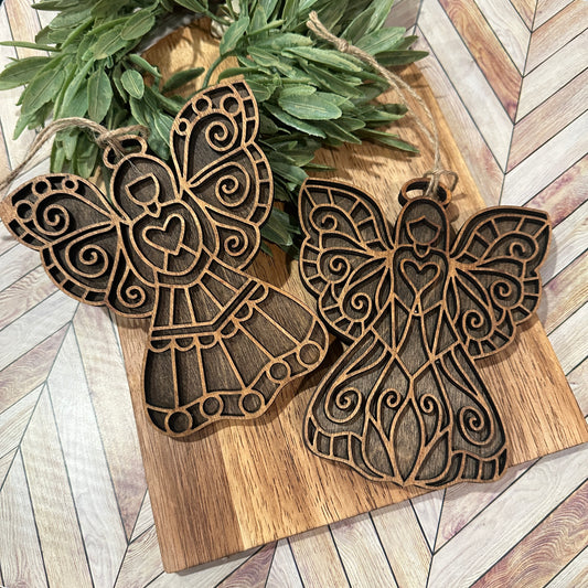 Large wooden Angels