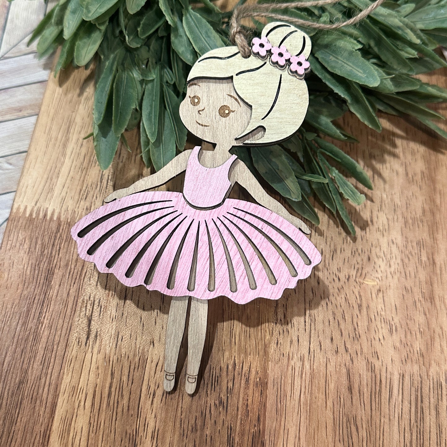 Pink Ballerina Ornament