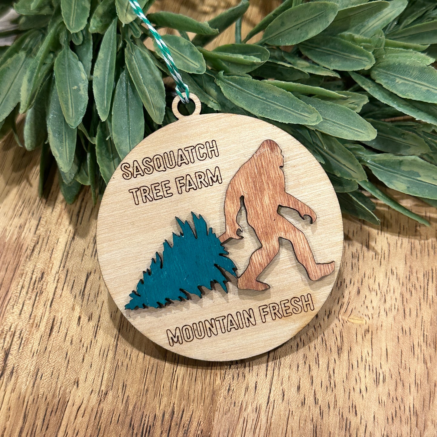 Sasquatch Tree Farm Ornament