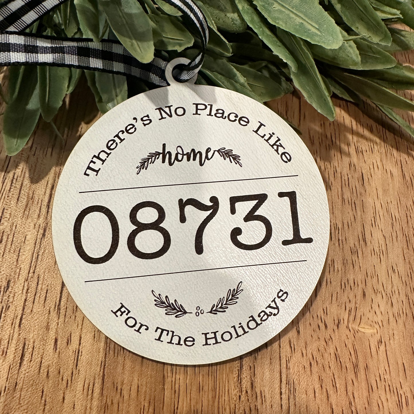 READY TO SHIP - Zip Code Ornament