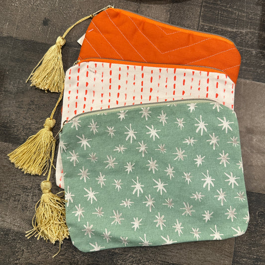 Tassel Zip Pouch