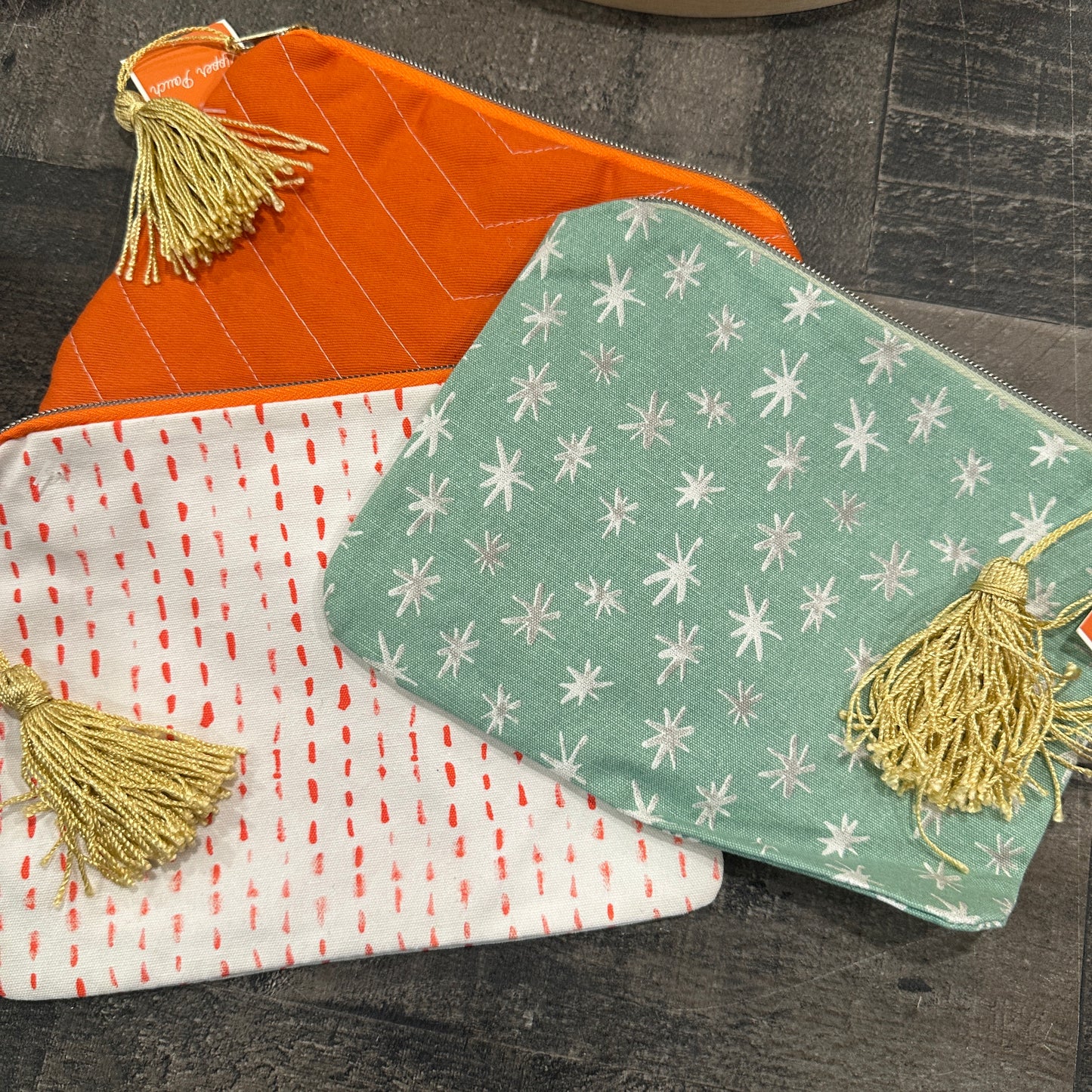 Tassel Zip Pouch