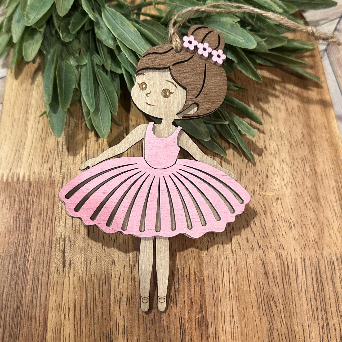 Pink Ballerina Ornament