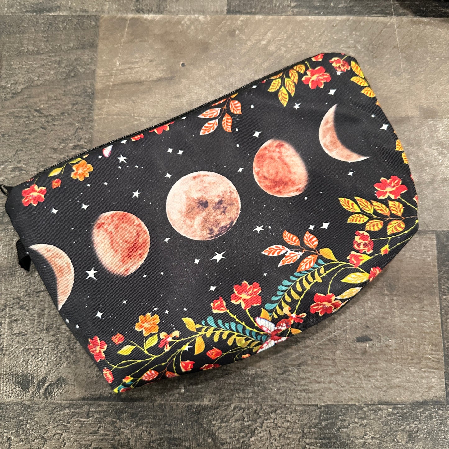 Black Moon Phase Pouch