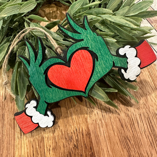 Grinch Hands Ornament