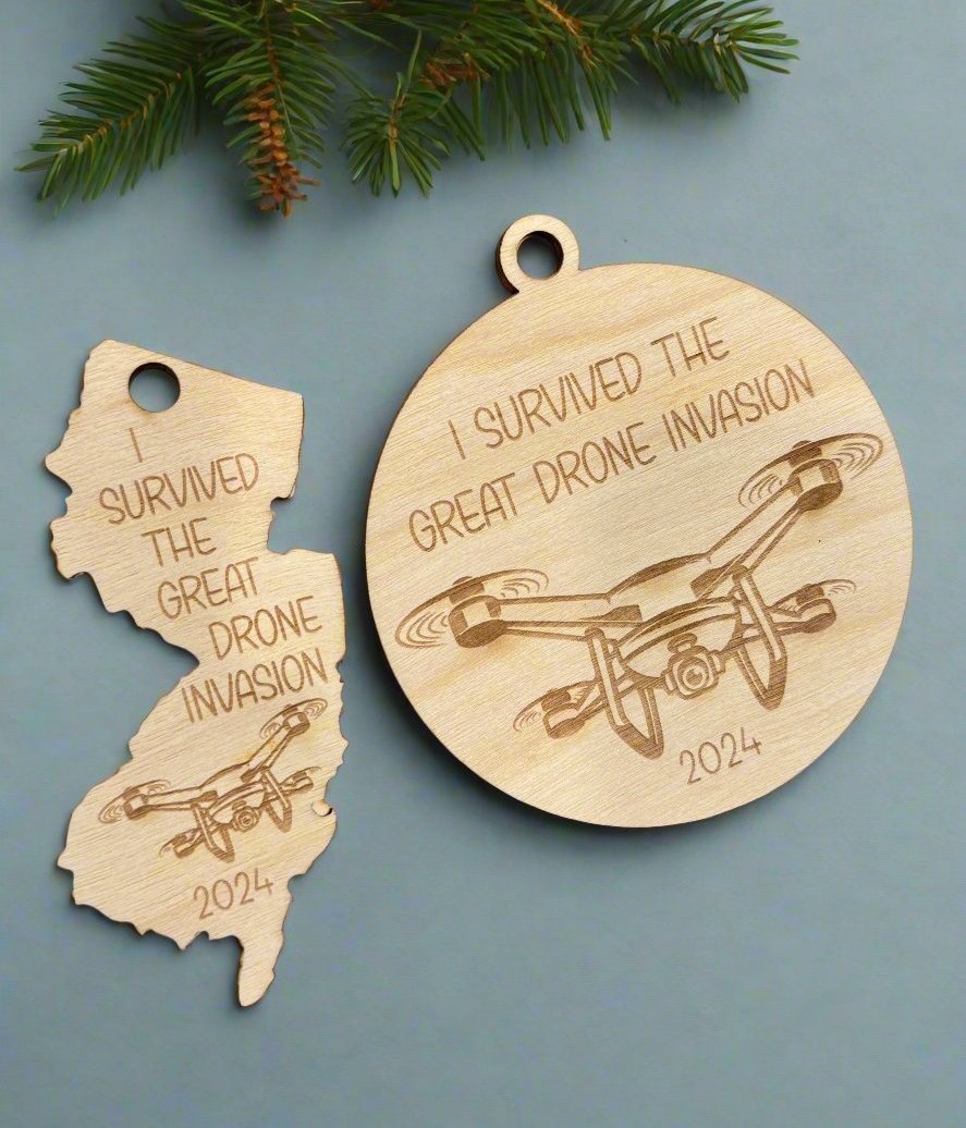 Drone Invasion Ornament