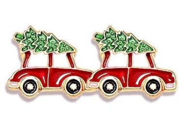 Christmas Holiday Stud Earrings