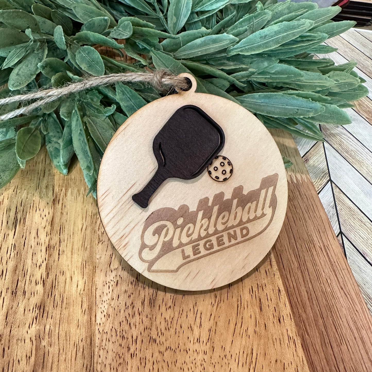 Pickleball Legend Ornament