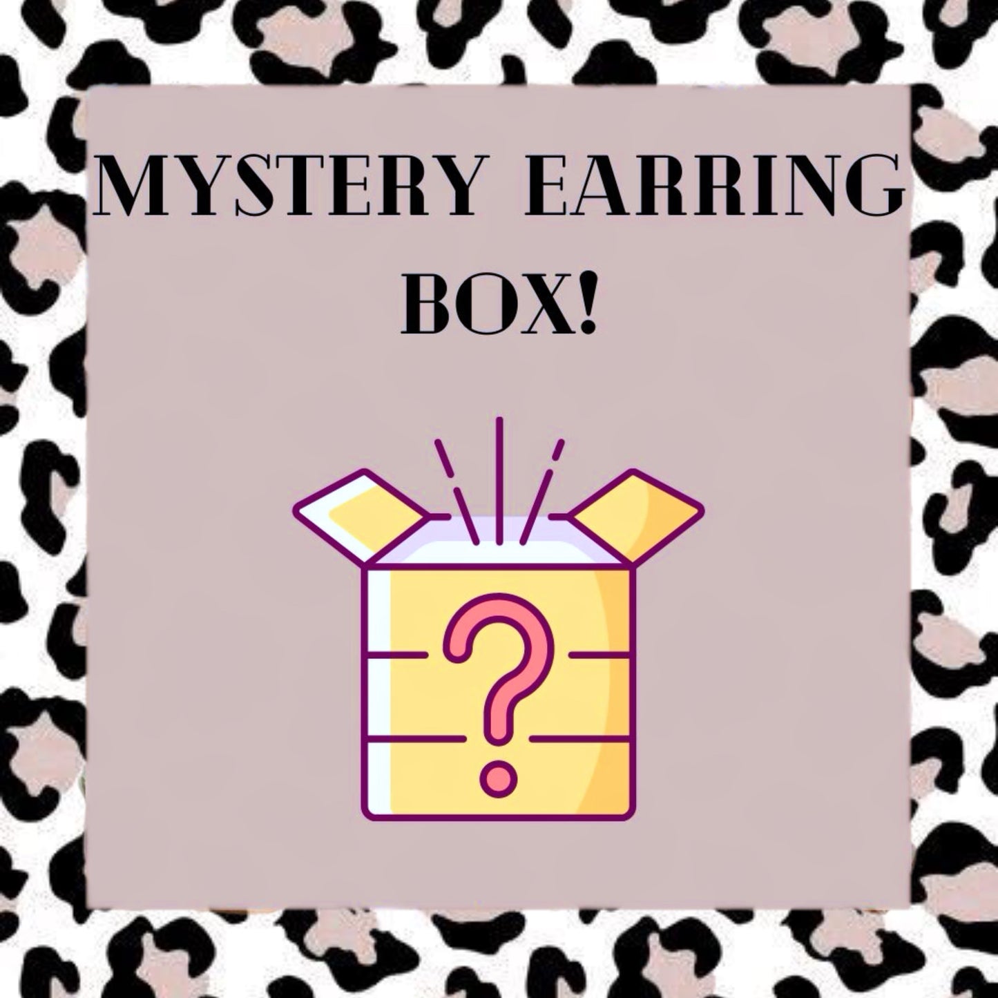 Mystery Earring Box