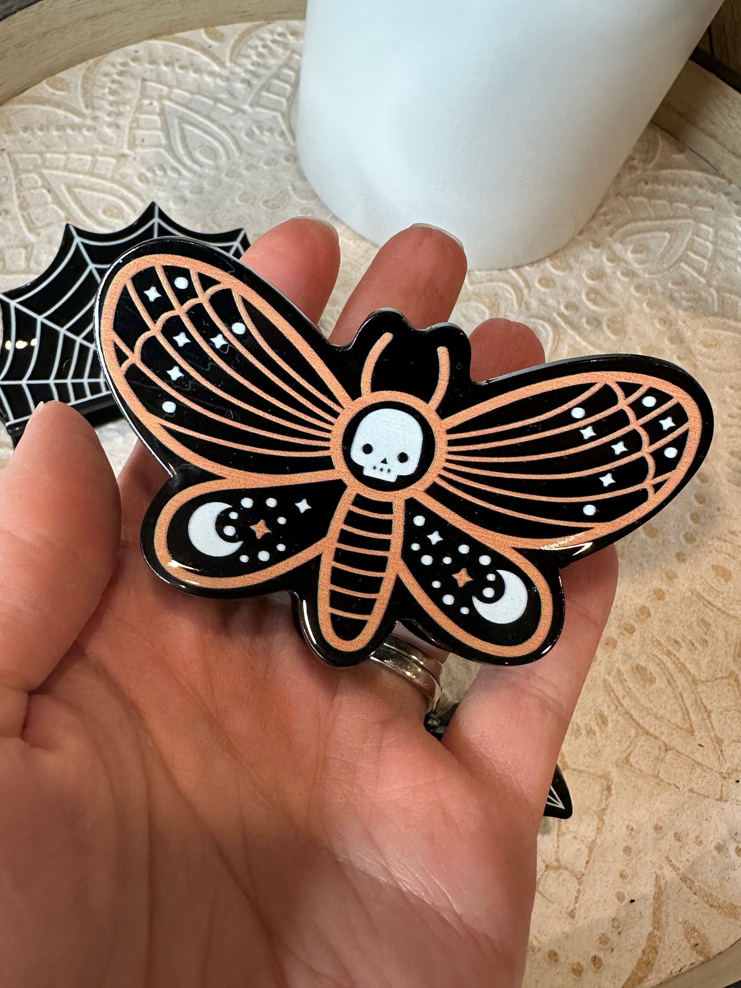 Halloween Hair Claw Clips