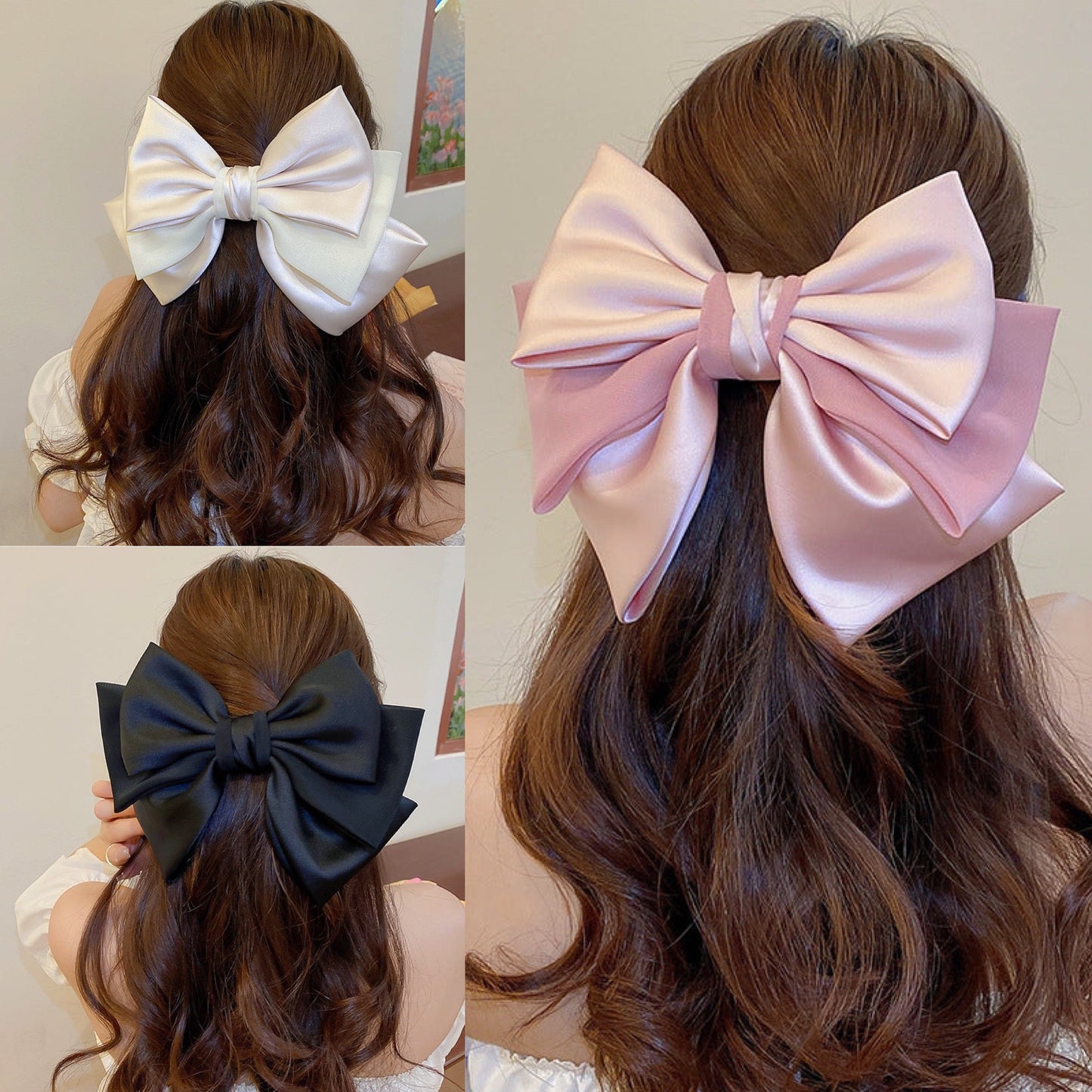 Coquette Large Bow Hair Clip