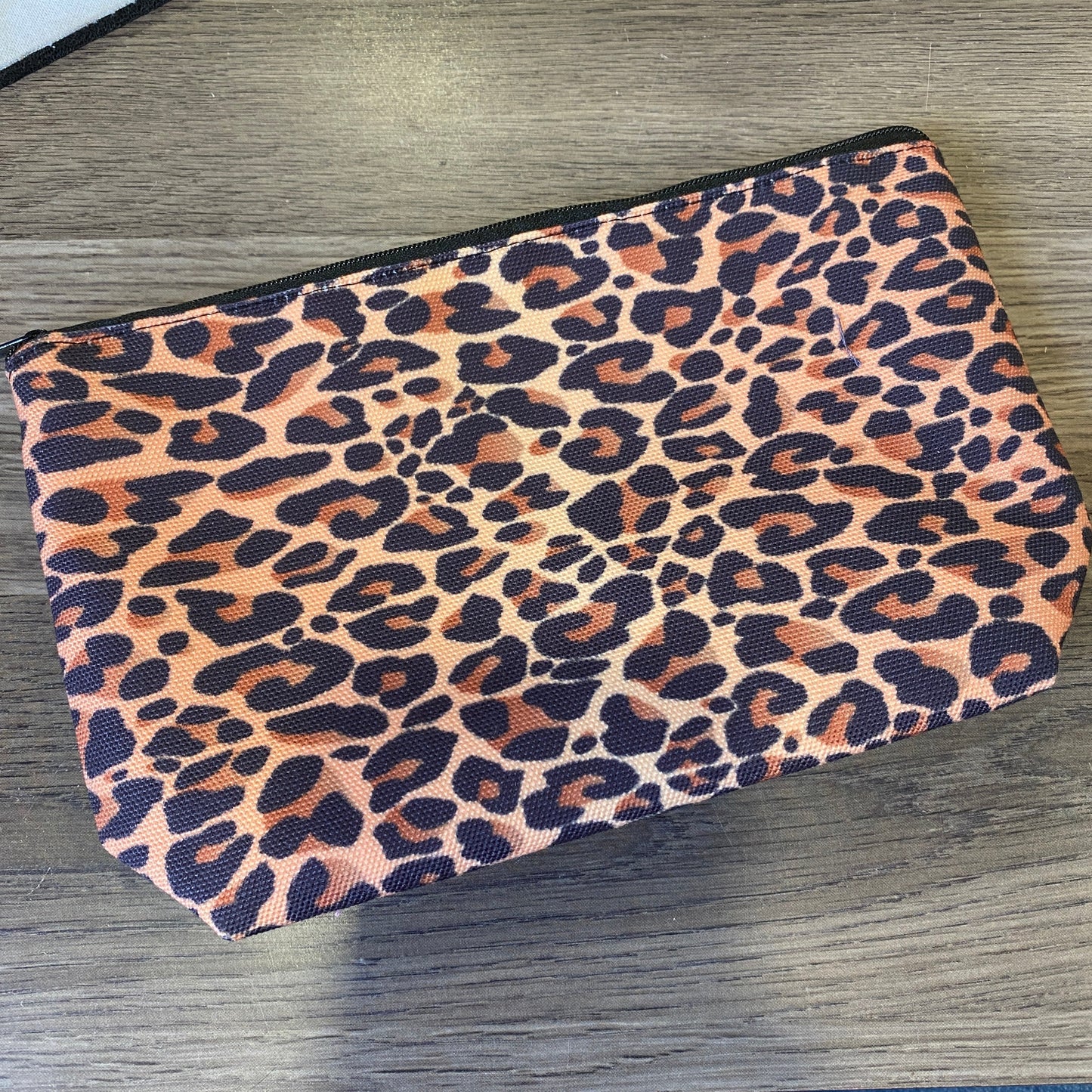 Small print Leopard Cosmetic Pouch