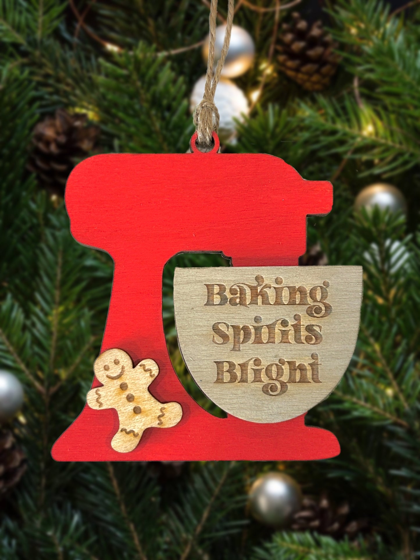 Baking Spirits Bright Mixer Ornament