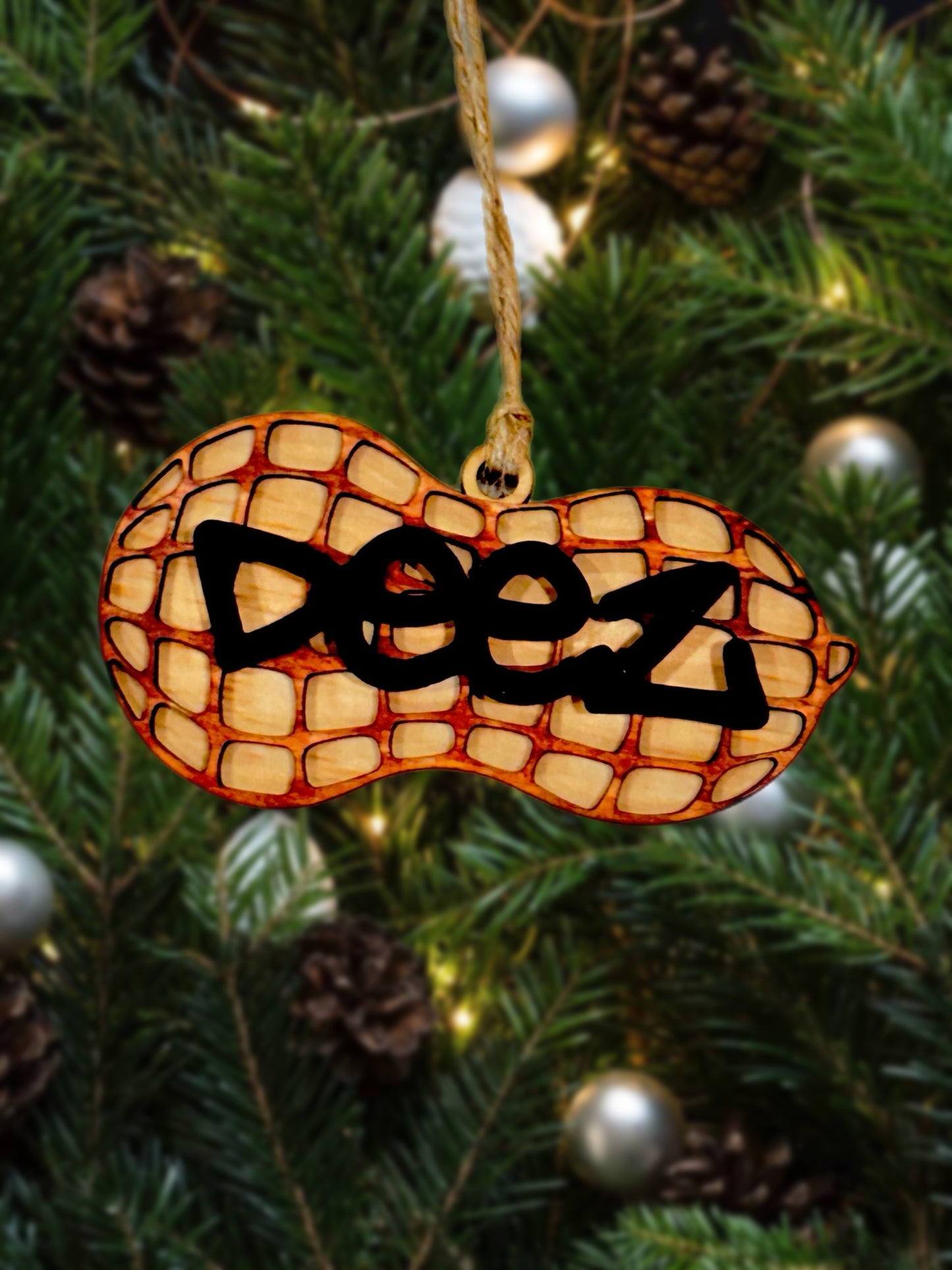 Funny Deez Nuts Ornament