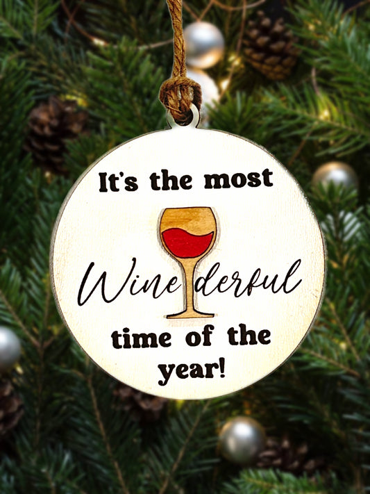 Winederful Ornament