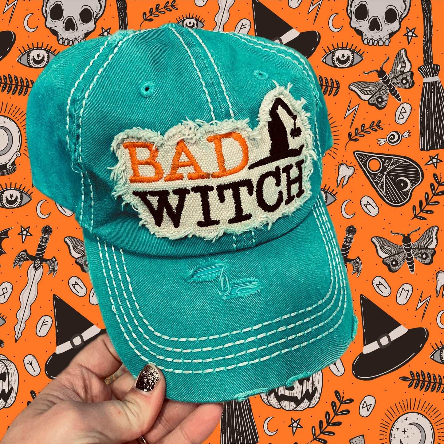 Bad Witch Vintage Baseball Cap