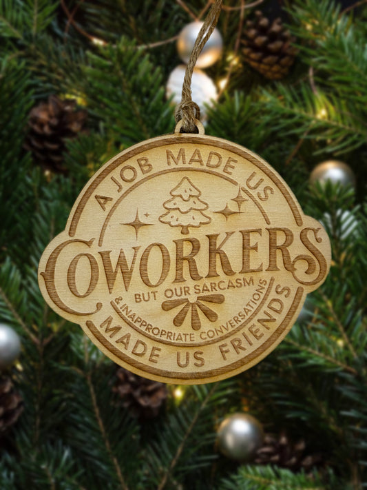 Coworker Friends Ornament