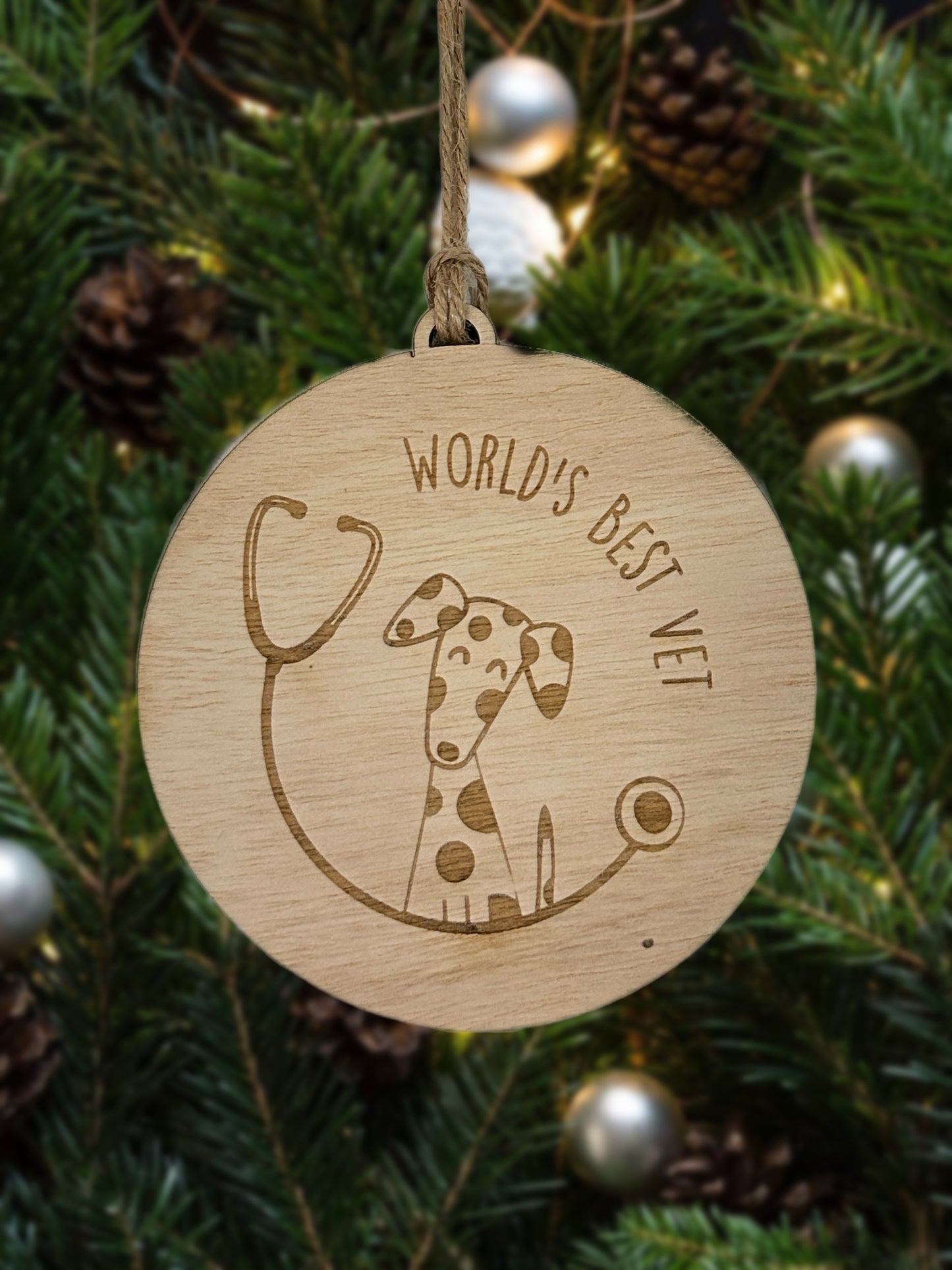 World’s Best Veterinarian Ornament