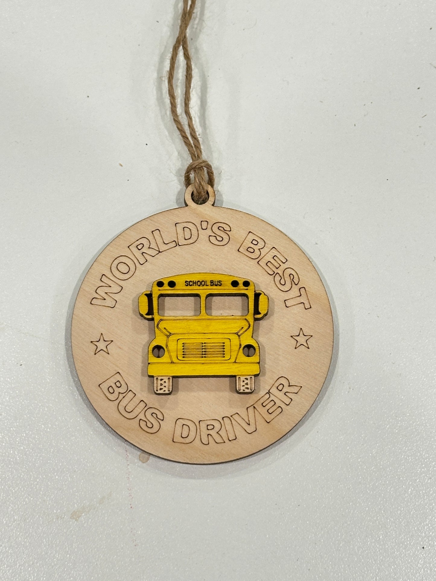 World’s Best Bus Driver Ornament