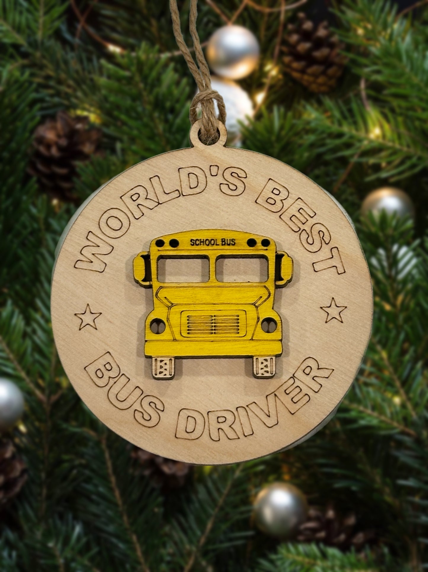 World’s Best Bus Driver Ornament