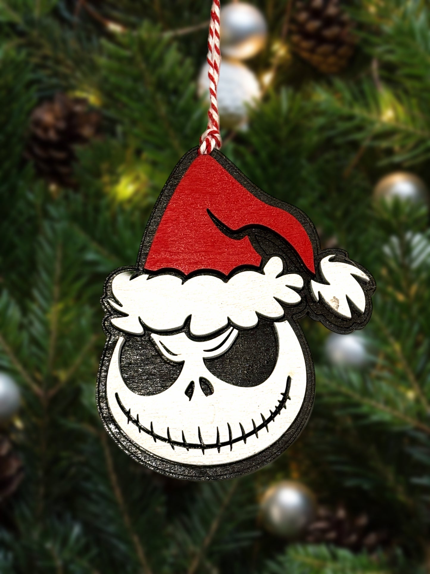 Santa Jack Ornament