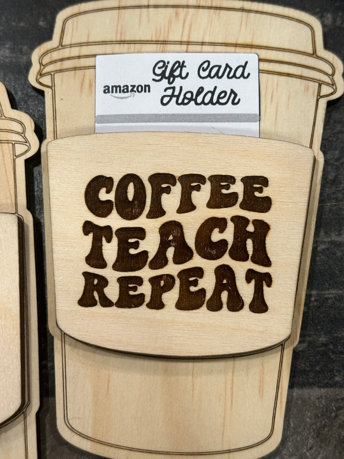 Coffee Gift Card Holder