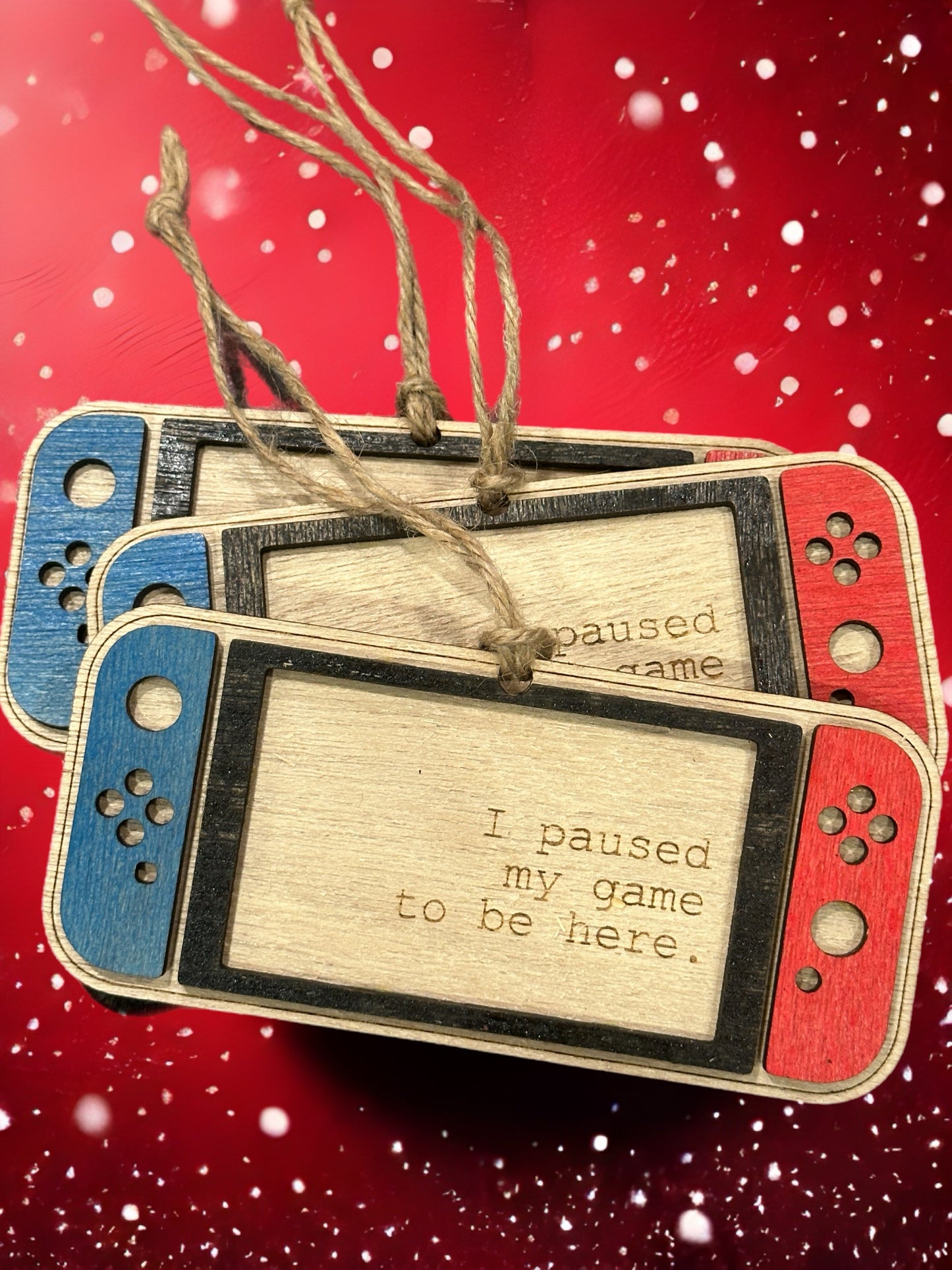 Switch Game Ornament