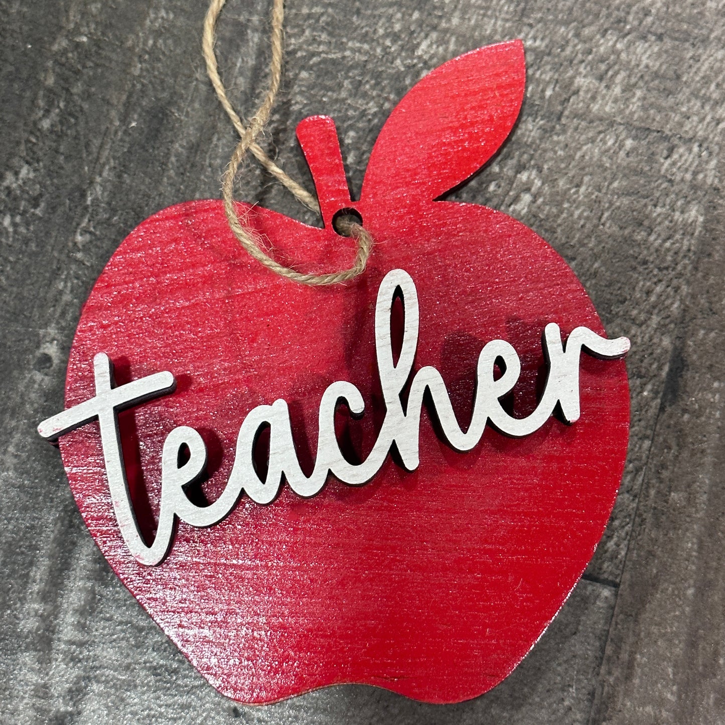 Apple Teacher Gift Card Holder